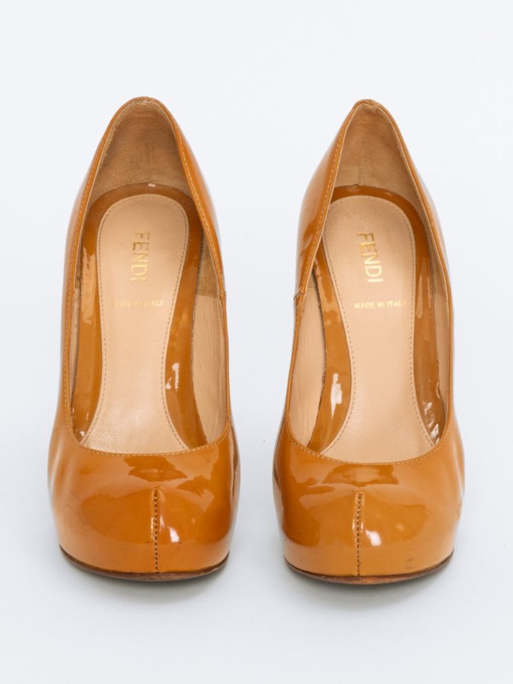 Fendi Zucca Patent Leather Pumps - Size 36 - Picture 3 of 9